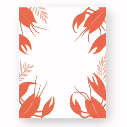 a card with leaves that has a white paper backing that reads happy birthday
