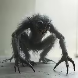 an animated monster from the animated spider man series