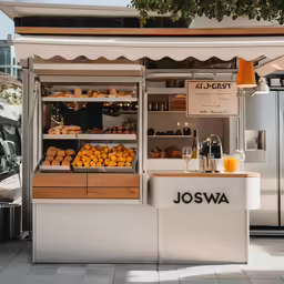 a shop with many kinds of bread and pastries