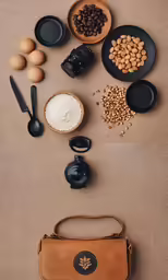 a bunch of objects layed out on the floor