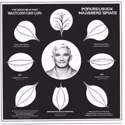 a magazine cover with a poster and a photo of a woman