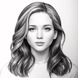 an image of a woman with long hair and bangs