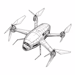 a plane that has four propellers on it