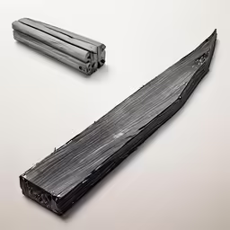 a knife with a piece of metal on top
