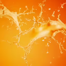 a branch is floating in some water with bubbles