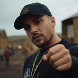 a man is making the thumbs up sign in a photo