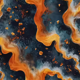 a closeup view of the water with a splashing substance