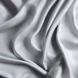 a white silk fabric that has very shiny