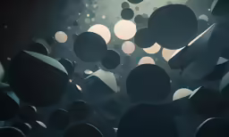an abstract photo of small bubbles on the water
