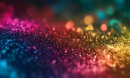 a shiny abstract photo with bright colors