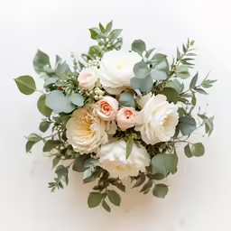 flowers arranged in a bouquet on top of each other