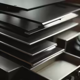 a stack of books sitting on top of each other