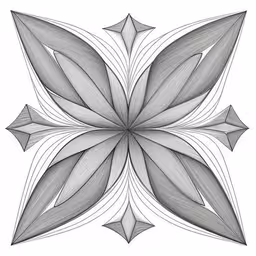 a white background with some very intricate art work,a flower drawn by hand on white paper
