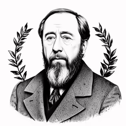 an old black and white drawing of a man