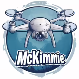 the logo for mckimmie, an appliance that sells electronics
