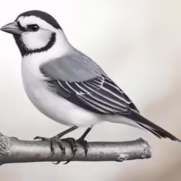 this is a white and gray bird perched on a branch