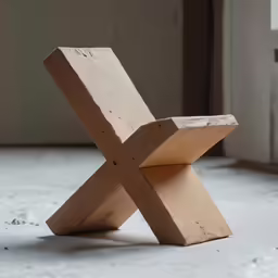 a piece of wood that is sitting on the floor