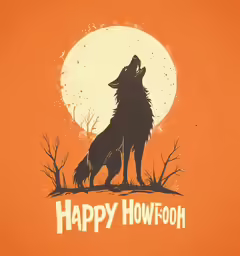 a wolf howling while looking up at the sky