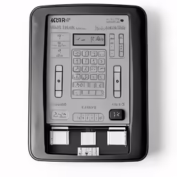 there is a control panel attached to the wall
