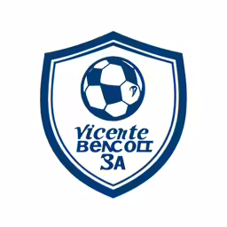 a soccer emblem is shown with the words vicente bencol sas