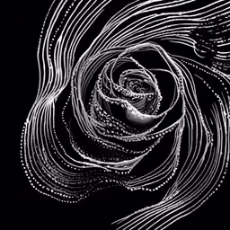 this is a close up photograph of a rose