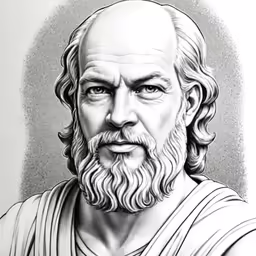 the head and shoulders of a man with beards