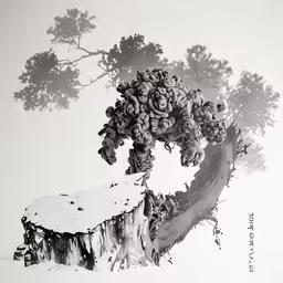 the tree is a fruit grower, and there is something in it