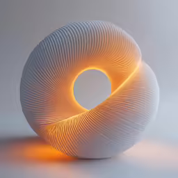 a white object that is next to a lamp