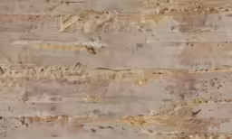 a bunch of brown pieces of paint on a surface