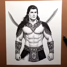 a sketch of prince mulanco by dxs