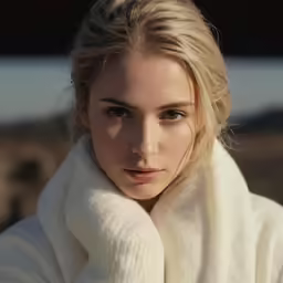 an image of a girl in winter clothes