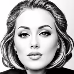 a woman is wearing makeup and posing for the camera