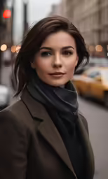 an attractive young woman posing for a photo