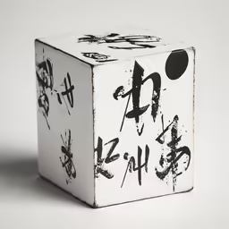 a box with writing on it and the number forty