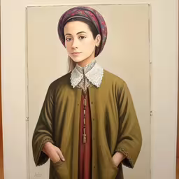 an image of a girl with a red hat