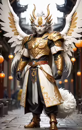 an image of a man with wings on it