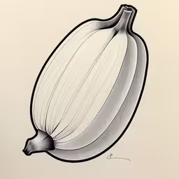 an image of an art work with a banana,a print with a banana inside is on display