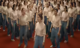 a group of women standing next to each other on red carpet