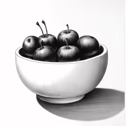 some apples in a bowl on the table
