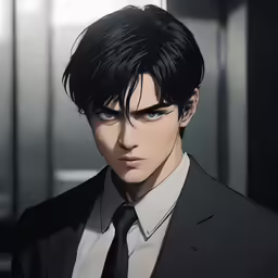 a man wearing a suit with white shirt and tie