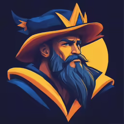 an image of the avatar of a wizard