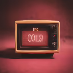 a radio with the word cold written on it