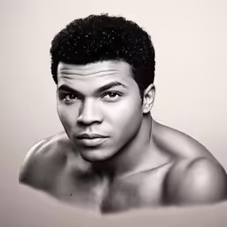 a black man looking over the shoulder