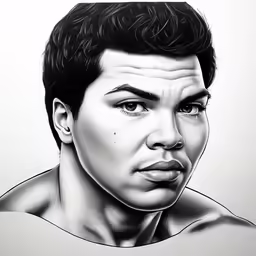 a portrait of froddy elvis from grease