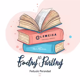 three books stacked on top of each other with the words elemeia