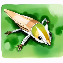 a brightly colored gecko is featured against a green background