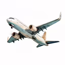 a plane flying in the sky and getting ready to land