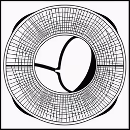 a circular circle is featured with an image of the letter g,a black and white picture of a letter e,a stylized letter g is inside a black and white frame,an artistic, decorative object in black and white,an oval in the shape of a circle