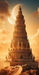this is a strange structure in the desert