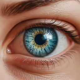 an eye is a picture to show the human body